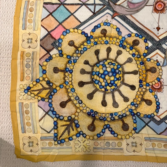 Swash London Silk Scarf - Picture 3 of 4